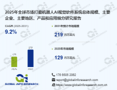 <strong>打磨机械人AI视觉软件系统行业前景阐发</strong>